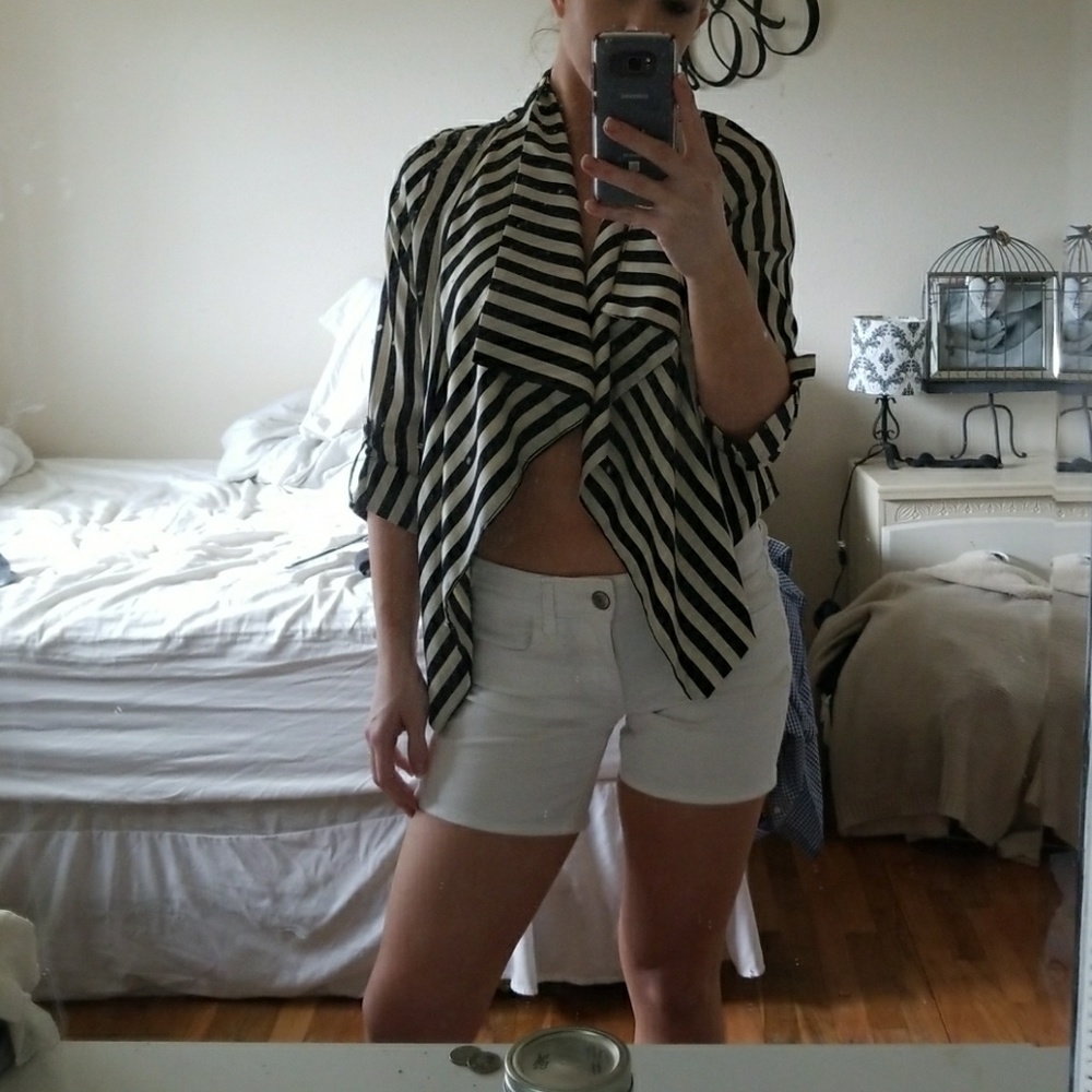 Striped blazer